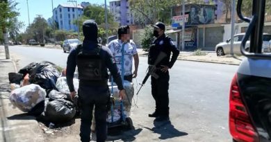 Cuatro detenidos en Acapulco por arrojar basura en sitios prohibidos.