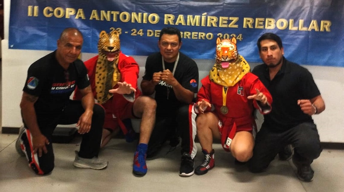 Disputan Copa de Sambo Antonio Ramírez en ciudad de México.