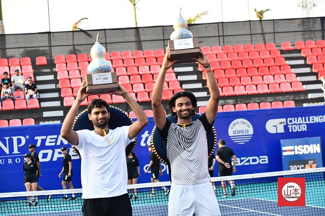 Título de dobles del Challenger de Acapulco es para India.